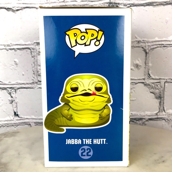 Funko POP! Star Wars JABBA THE HUTT Vinyl Bobble-Head #22 Collection Figure - Picture 3 of 4